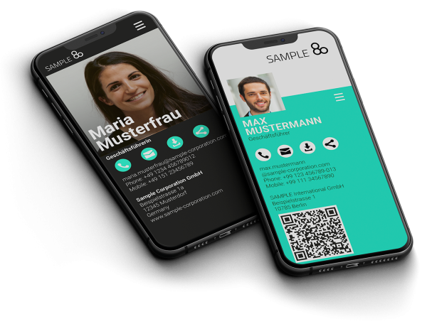 aloqio Business – Digitale Visitenkarte (Monatsabo) – Bild 3